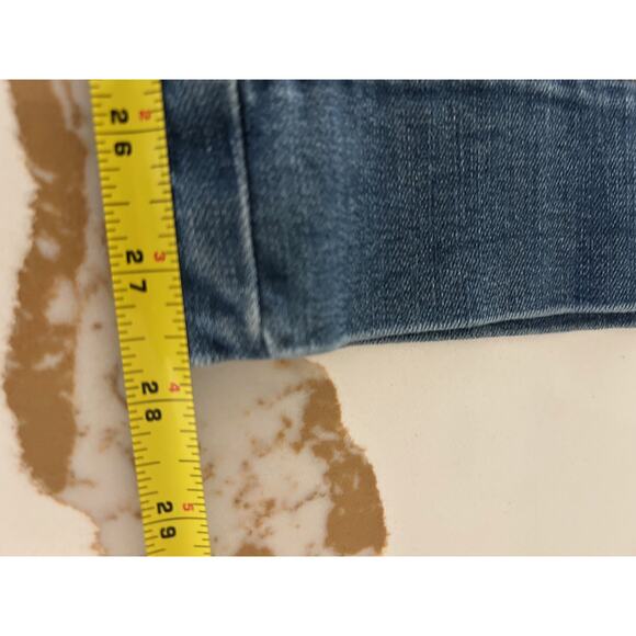 Habitat Clothes To Live In Jeans SZ4 Womens Wide Leg High-Rise Cropped Stretch - Picture 12 of 12